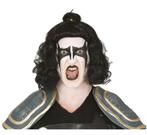 Rocker Pruik Zwart, Verzenden, Nieuw