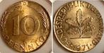 Duitsland 10 Pfennig 1971d auf 5 Pfennig Rohling, Brd, se..., Postzegels en Munten, Munten | Europa | Niet-Euromunten, Verzenden