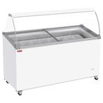 Diamond IJsvitrine | 381L | Schuifdeksels | Wielen | 8x 5L |, Ophalen of Verzenden, Nieuw