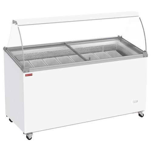Diamond IJsvitrine | 381L | Schuifdeksels | Wielen | 8x 5L |, Witgoed en Apparatuur, Koelkasten en IJskasten, Ophalen of Verzenden