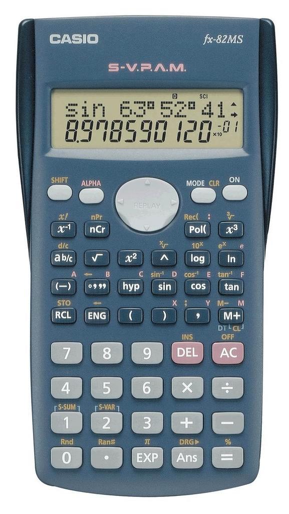 Casio FX-82MS Rekenmachine (Nieuw), Diversen, Rekenmachines, Nieuw, Verzenden