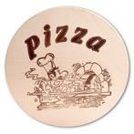 GGM Gastro | Pizzaschaal van esdoornhout - Ø 300mm | 1373 |, Verzenden, Nieuw, Effen, Kom(men)