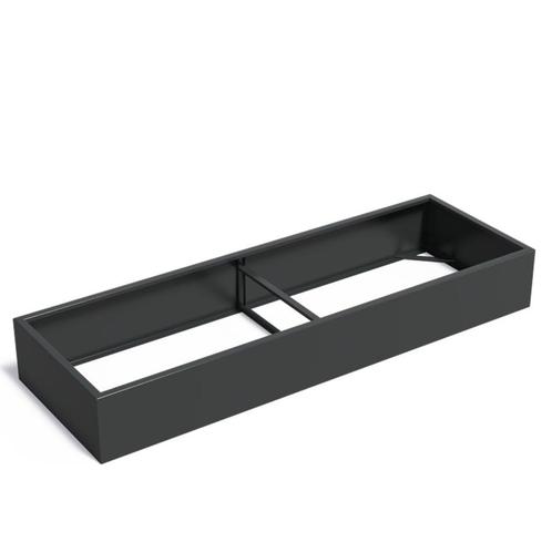 Aluminium plantenbak 300x100x80cm - Zonder bodem, Tuin en Terras, Bloembakken en Plantenbakken, 60 cm of meer, 100 cm of meer