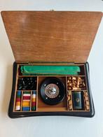 Bordspel - Scatola da gioco con roulette, dadi e altri