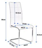 Set van 2 Gestoffeerde Eetkamerstoelen – Stijlvol en Stevig, Huis en Inrichting, Stoelen, Verzenden, Nieuw
