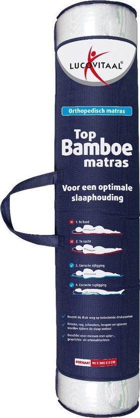 Lucovitaal Bamboe Topmatras 90 x 200cm beschikbaar voor biedingen