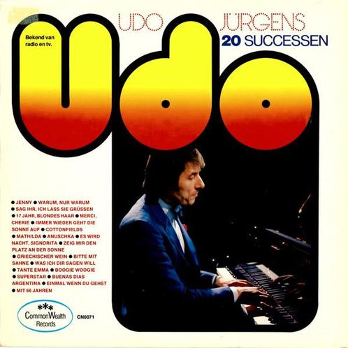 Lp - Udo Jurgens - 20 Successen, Cd's en Dvd's, Vinyl | Wereldmuziek, Verzenden