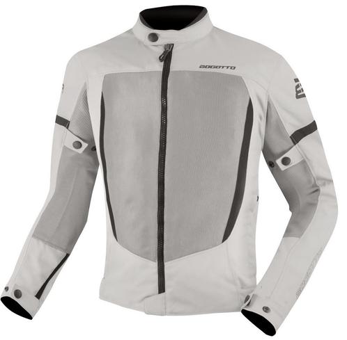 Bogotto Alastor Grijs Textiele Motorjas, Motoren, Kleding | Motorkleding, Heren, Nieuw met kaartje, Jas | textiel, Verzenden