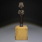 Oud-Egyptisch Brons Osiris God. Late Periode, 664 - 332