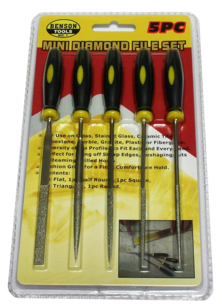 Mini diamant vijlenset, Doe-het-zelf en Verbouw, Gereedschap | Handgereedschap, Nieuw, Ophalen of Verzenden