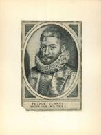 Portrait of Petrus Cunaeus, Antiek en Kunst, Kunst | Etsen en Gravures