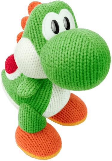 Amiibo Mega Yarn Yoshi - Yoshis Woolly World series, Spelcomputers en Games, Spelcomputers | Nintendo Consoles | Accessoires, Zo goed als nieuw
