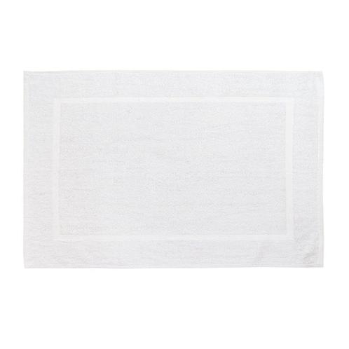 Badmat Wit 50x75cm 600gr/m2 100% Katoen - Treb SH, Huis en Inrichting, Badkamer | Badtextiel en Accessoires, Badmat, Overige kleuren