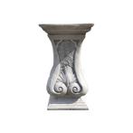 Rechthoekige sokkel - steen - 63 cm - sierlijk - klassiek, Huis en Inrichting, Woonaccessoires | Zuilen en Pilaren, Ophalen of Verzenden