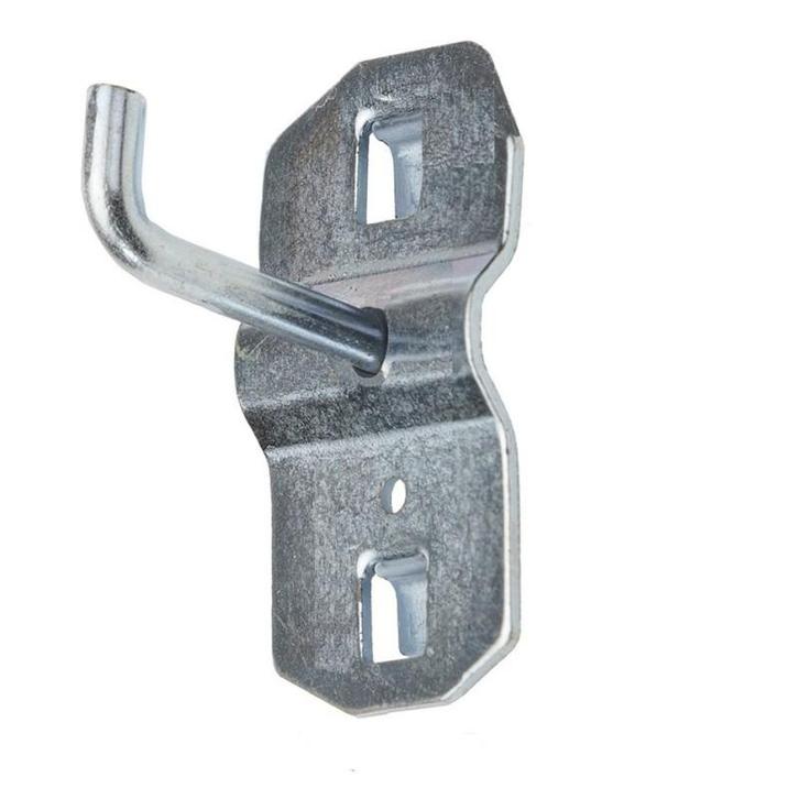 Enkele haak voor gereedschapsbord - verzinkte haak 1 pin, Doe-het-zelf en Verbouw, Werkbanken, Ophalen of Verzenden