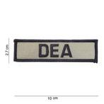 Embleem stof DEA reflecterend, Hobby en Vrije tijd, Borduren en Borduurmachines, Verzenden, Nieuw