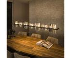 Hanglamp 14L cylinder mixed glass  (G9) - Artic zwart, Huis en Inrichting, Ophalen of Verzenden, Nieuw