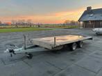 Eduard plateauwagen 400 x 200 cm met nieuwe bodem platen !, Auto diversen, Aanhangers en Bagagewagens, Ophalen, Gebruikt