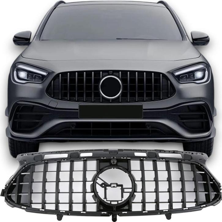 Sport Panamericana Grille geschikt voor Mercedes H247 GLA-Kl, Auto diversen, Tuning en Styling, Ophalen of Verzenden