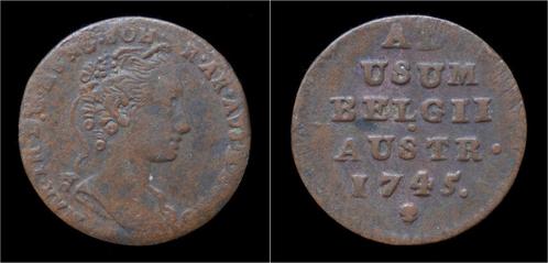 Austrian Netherlands Brabant Maria-theresia 1 oord (liard..., Postzegels en Munten, Munten | Europa | Niet-Euromunten, Verzenden