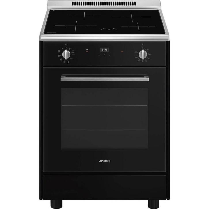 Smeg CP60ITVN Fornuis 60 cm Inductie 4 zones Pyrolytisch, Witgoed en Apparatuur, Fornuizen, Inbouw, 4 kookzones, Energieklasse A of zuiniger