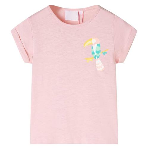 vidaXL Kindershirt 140 lichtroze, Kinderen en Baby's, Kinderkleding | Overige, Nieuw, Verzenden