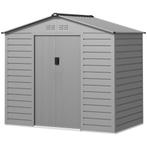 TRUUSK Gegalvaniseerd Stalen Tuinhuis 2,43 213x131x192cm Tu, Verzenden, Nieuw