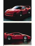 1988 FERRARI F40 PERSMAP ENGELS 477/87, Boeken, Auto's | Folders en Tijdschriften, Nieuw, Ferrari, Author