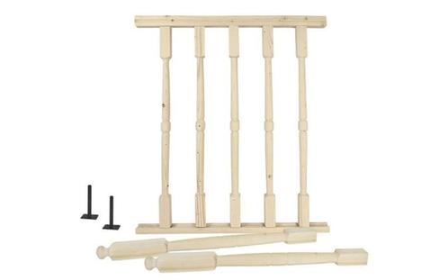 Balustrade dennen - Model 6 - 100 of 320 cm - hoge kwalit..., Doe-het-zelf en Verbouw, Ladders en Trappen, Trap, Nieuw, 2 tot 4 meter