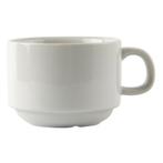 Koffiekopjes | ATHENA | Porselein | Wit | 20cl | 24 Stuks, Verzenden, Nieuw in verpakking