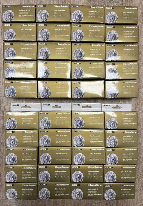 Accessoires. Leuchtturm - 400 ronde muntcapsules maat 38,6, Postzegels en Munten, Munten | Nederland