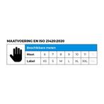 Safe Worker handschoenen rundnerf kap maat 10, Verzenden, Nieuw