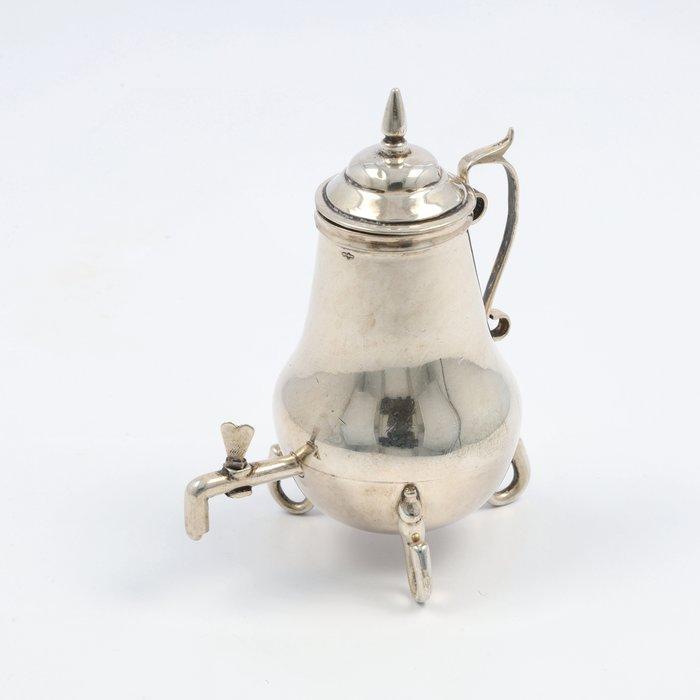 C. Pince van der Aa (ca. 1870) - Warmwaterketel - Miniatuur, Antiek en Kunst, Antiek | Goud en Zilver