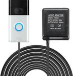 Stekker adapter video deurbel voeding Ring + Eken + Eufy 5M, Huis en Inrichting, Deurbellen, Verzenden, Nieuw