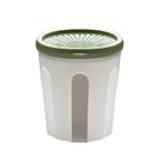 Biesse Bewaardoos Rond Luchtdicht Groen/Transparant 0,5L, Verzenden, Nieuw