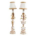 Tafellamp (2) - Marmer, Metaal, Antiek en Kunst, Antiek | Overige Antiek