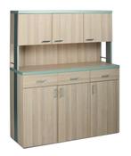 Serveerstation Alkor 3 CH | Met 6 deuren en 3 lades, Verzenden, Nieuw in verpakking