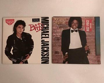 Michael Jackson - 2 x albums - Bad / Off the wall - Diverse beschikbaar voor biedingen