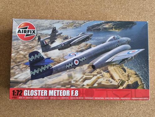 Airfix A04064 Gloster Meteor F.8 1:72 BE DECALS!, Hobby en Vrije tijd, Modelbouw | Vliegtuigen en Helikopters, Verzenden