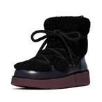-0% FitFlop  FitFlop Gen-ff x roksanda curly-shearling lace, Verzenden, Nieuw, Zwart