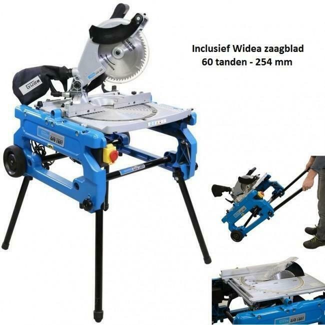 Güde GFO 1801 Tafel/Afkort/Verstek afkortzaag / tafelzaag, Doe-het-zelf en Verbouw, Gereedschap | Zaagmachines, 1200 watt of meer