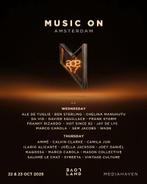 Music On ADE Festival x Loveland tickets 22 &amp; 23 okt, Tickets en Kaartjes, Drie personen of meer