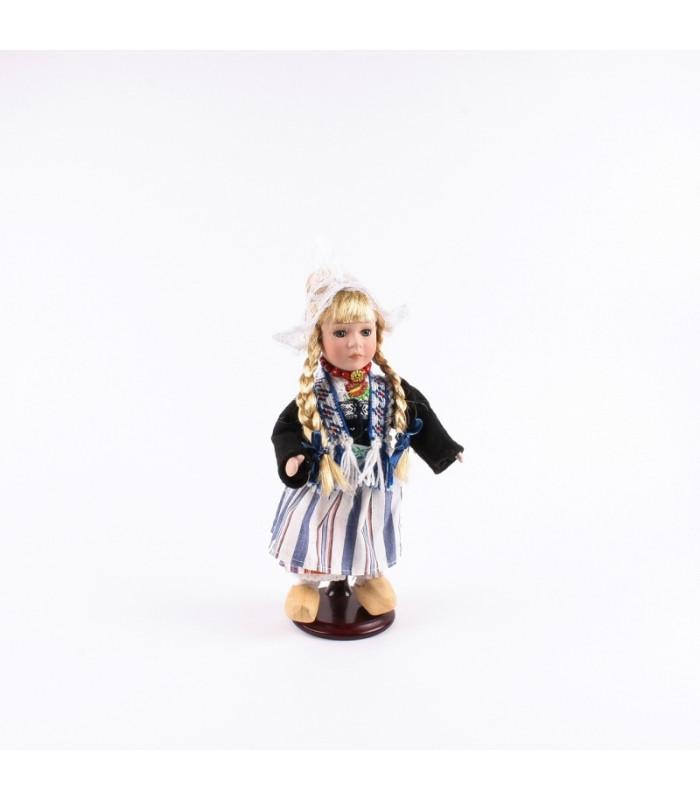 Pop in klederdracht Volendam vrouw daagse kleding 26 cm, Kleding | Heren, Schoenen, Nieuw, Ophalen of Verzenden