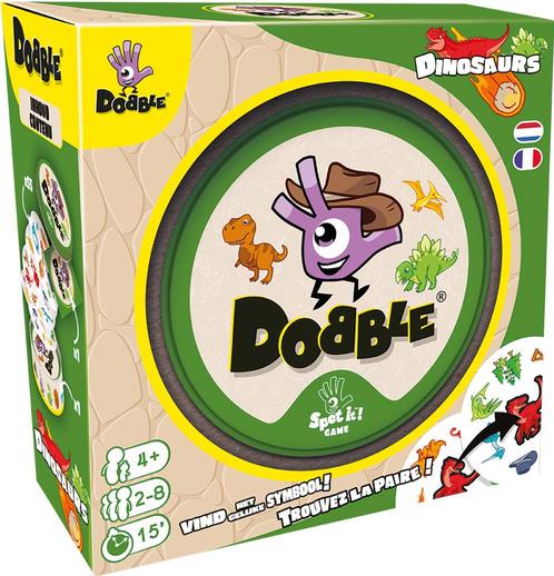 Dobble Dinosaurs | Zygomatic - Kaartspellen, Hobby en Vrije tijd, Gezelschapsspellen | Kaartspellen, Nieuw, Verzenden