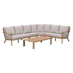 Garden Impressions Ariana loungeset 5-delig - light teak, Verzenden, Nieuw
