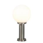 Moderne buitenlamp paal staal RVS 50 cm - Sfera, Tuin en Terras, Buitenverlichting, Nieuw, Overige materialen, Minder dan 50 watt