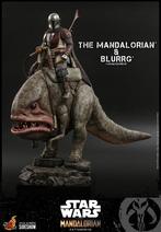 Mandalorian & Blurrg 1:6 Scale Figure - Hot Toys - The Manda, Nieuw, Ophalen of Verzenden