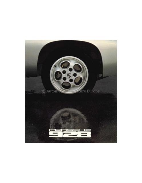 1979 PORSCHE 928 BROCHURE ENGELS, Boeken, Auto's | Folders en Tijdschriften, Porsche