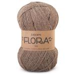DROPS Flora Mix - 08 bruin - Wol Garen, Hobby en Vrije tijd, Breien en Haken, Ophalen of Verzenden, Nieuw