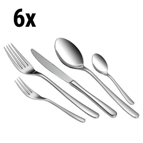 GGM Gastro | (144 stuks) Bestekset Avril  - 144 delig - Voor, Huis en Inrichting, Keuken | Bestek, Nieuw, Verzenden